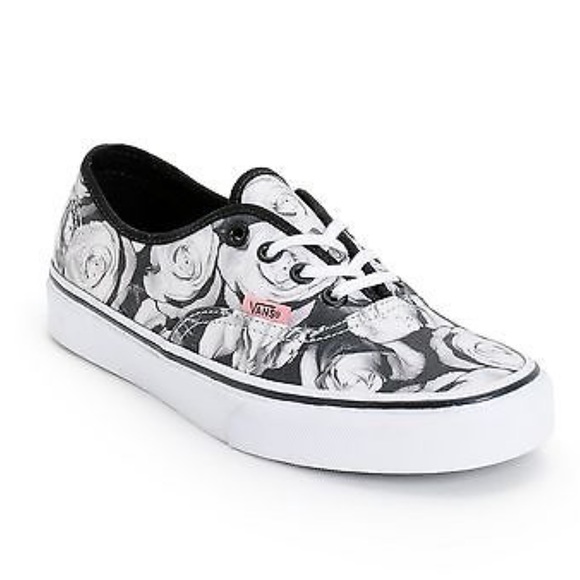 Vans Shoes | Authentic Black White Digi 